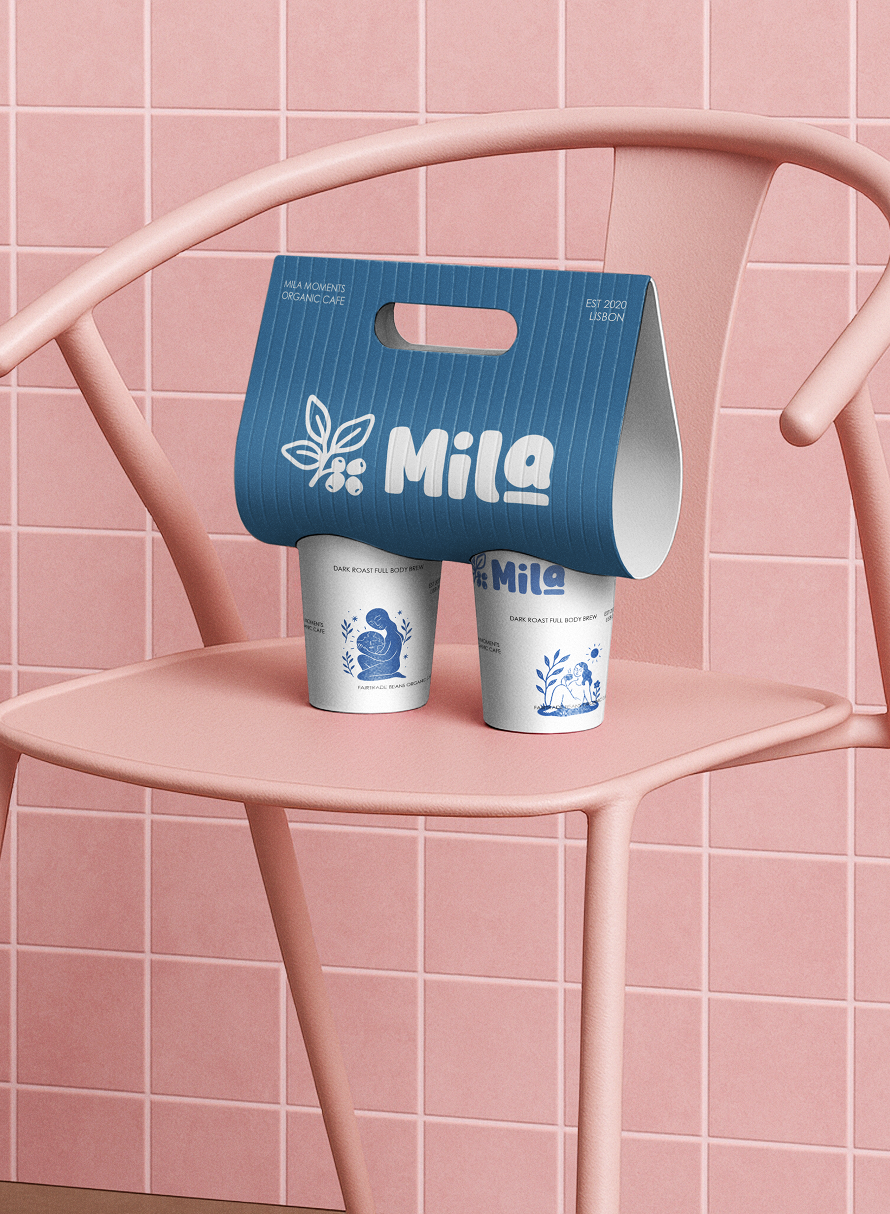 Mila Cafe project visual