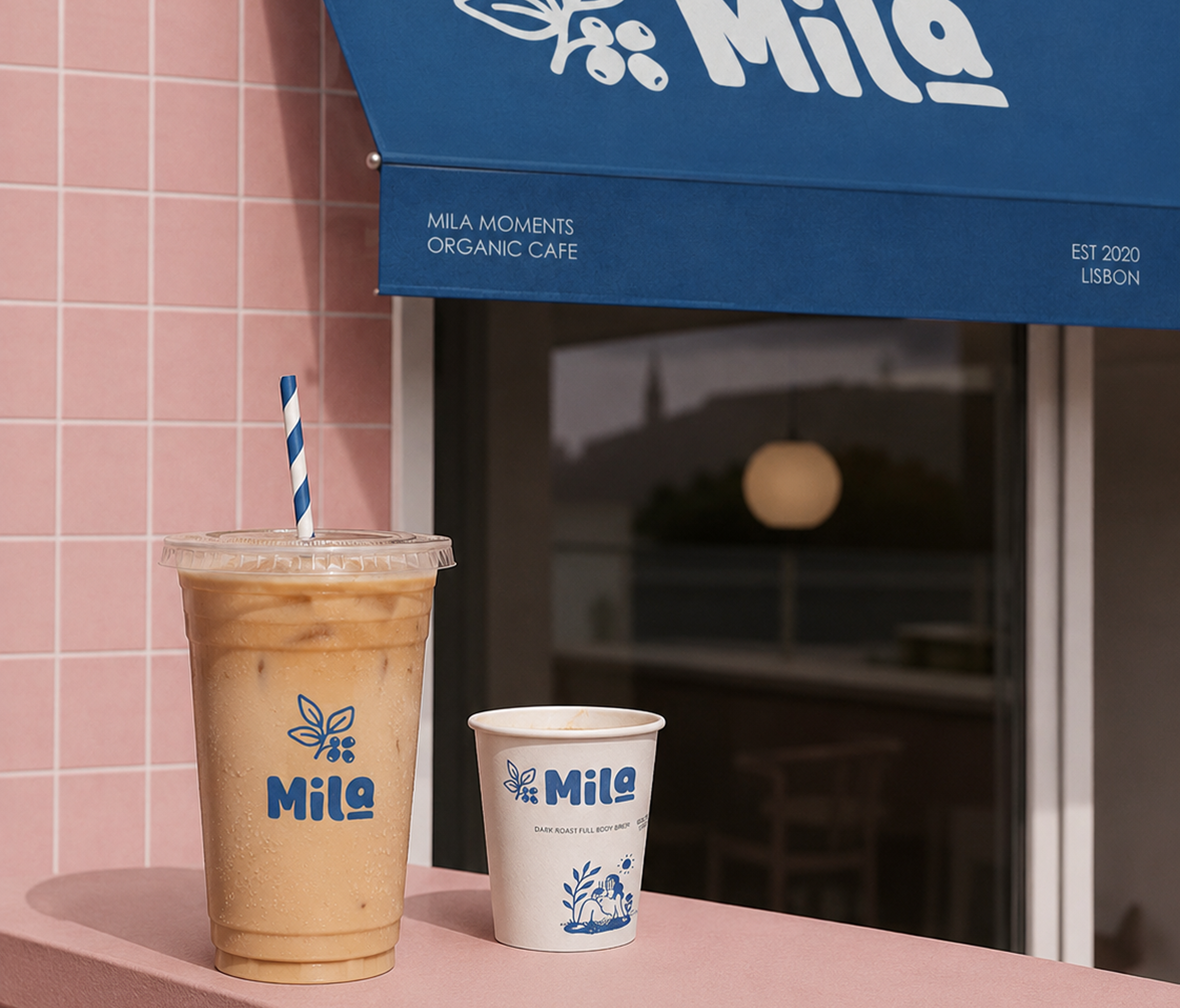 Mila Cafe project visual