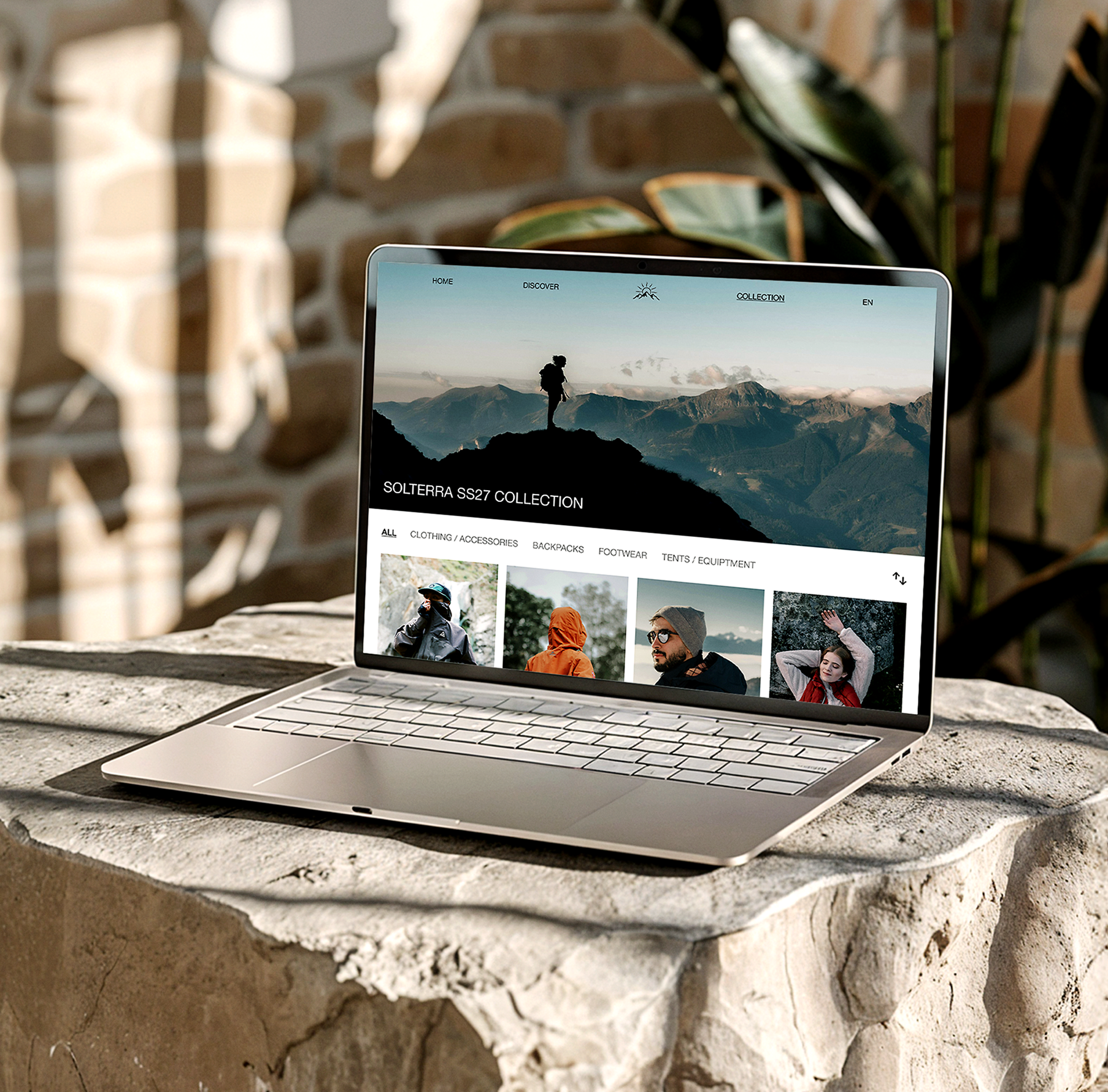 Solterra Apparel project visual